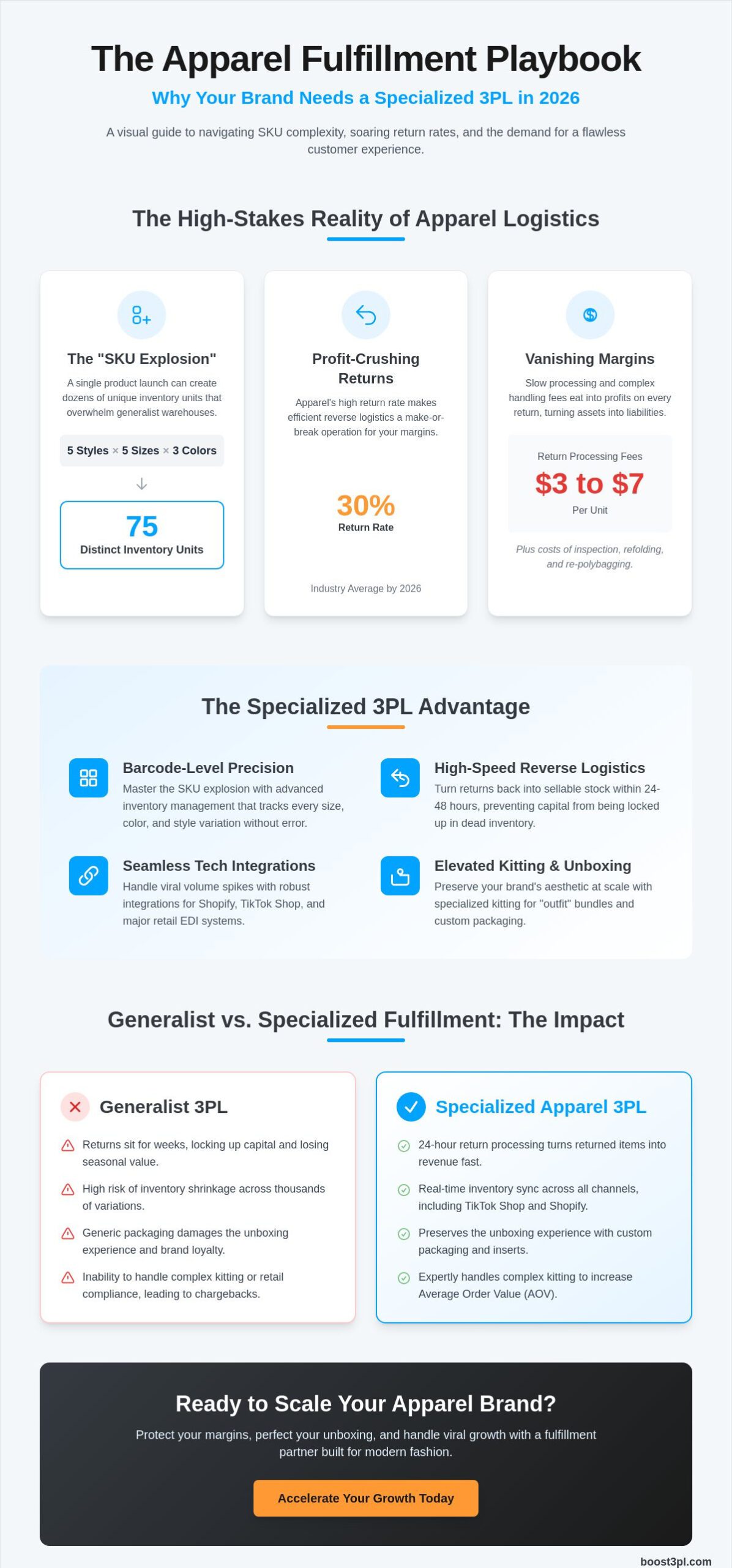 Best 3PL for Apparel Brands: Top Fulfillment Partners for 2026